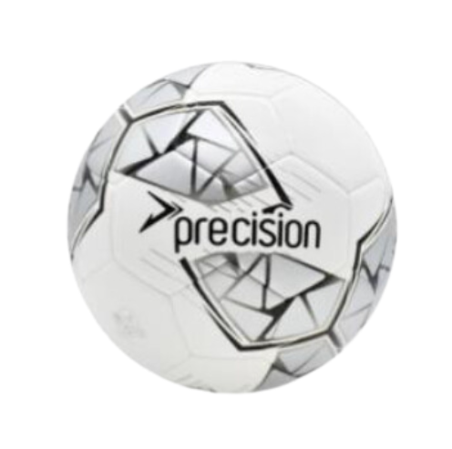 [13570] Football Precision PT Fusion Wht|Sliver|Black Size 3