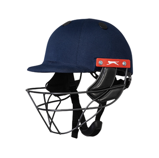 [34046] Cricket Helmet Slazenger Small Juniors Navy