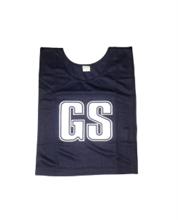 [12863] Netball Bibs Ziland Set of 7 Black Adult Medium