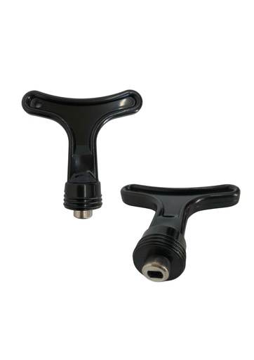 [12162] Pyramid Spike Key Black