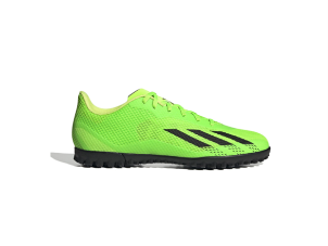 [13091] Astro Turf Trainers Adidas X.4 Green|Black|Yellow UK9.5|US10  