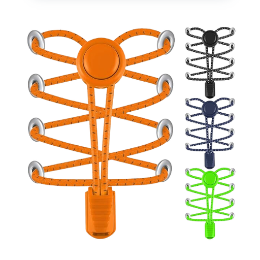 [6841] No Tie Shoe Laces - Pair 