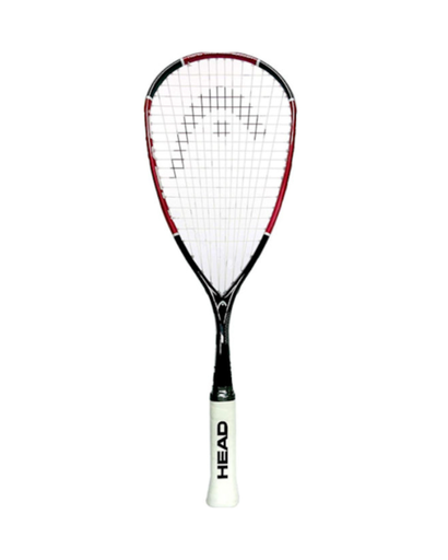 [13813] Squash Racket Head Ti 110  Black Red