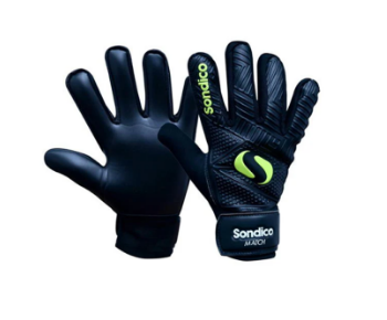 [13337] GK Gloves Sondico Match Black|Yellow Size 8