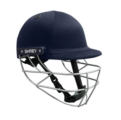 [34029] Cricket Helmet Shrey Classic Youth Navy