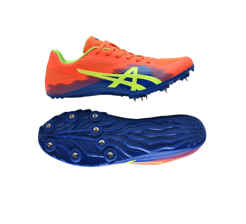 [12108] Spike Shoes Athletic Track & Field Orange EU39  US7.5