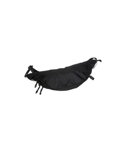 [6801] Travel Bum Bag Forclaz Ripstop (2 pockets) Black