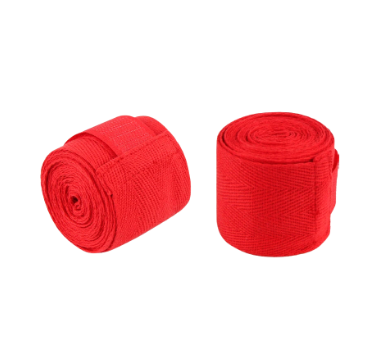 [9949] Boxing Hand Wraps 5m Red