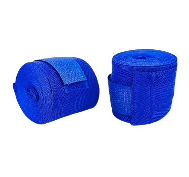 [9951] Boxing Hand Wraps 2. 5m Blue