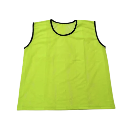 [12251] Training Bibs Junior Small FluoYellow 6pk