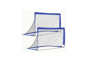 [3003] Pop Up Football Goals Portable 4 In 1 Royal Blue