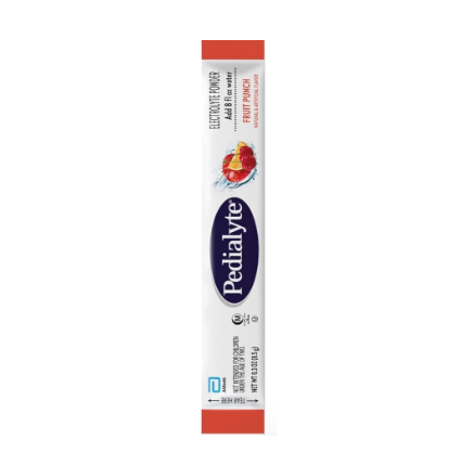 [9802] Pedialyte Fast Hydration Electrolyte Powder 8.5g Fruit Punch