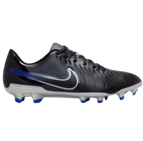 [13084] FG Boot Nike Tiempo L10 Black|Chrome UK8.5US9.5