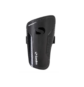 [13466] FB Shin Guards Sondico Flair Black|White Adult Large