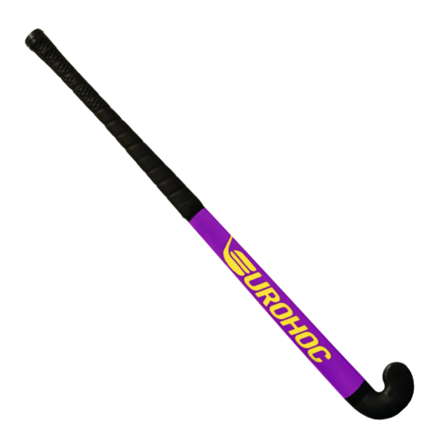 [12166] 36" Eurohoc Plastic Hockey Stick Pink|Black