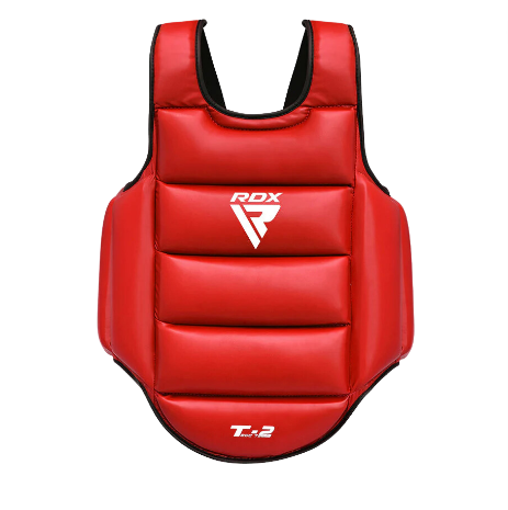 [12824] Boxing Chest Pad RDX Reversible Protector Red|Blue