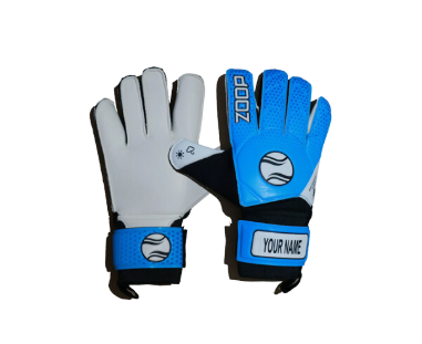 [12828] GK Gloves Zoop - Blue /White   Size 9