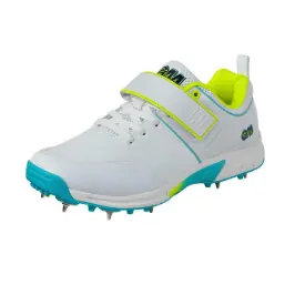 [12264] Cricket Shoe GM Aion (allround) White |Green|Blue UK7|US8