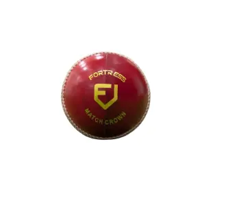 [13130] Cricket Ball Fortress Club Crown Senior 5.5oz Red