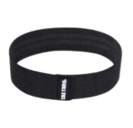 [12346] Fabric Resistance Glute Band Black 40-50lbs