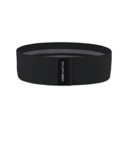 [12346] Fabric Resistance Glute Band Black 40-50lbs