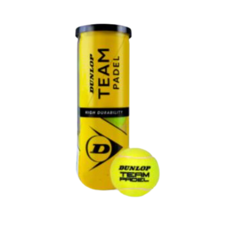 [11669] Padel Tennis Ball Dunlop Team Pack of 3