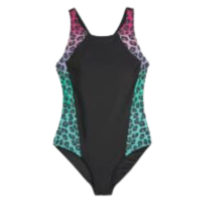 [15111] Swimsuit Arena O.W Ladies One Piece Black Size 20 (XXL) 