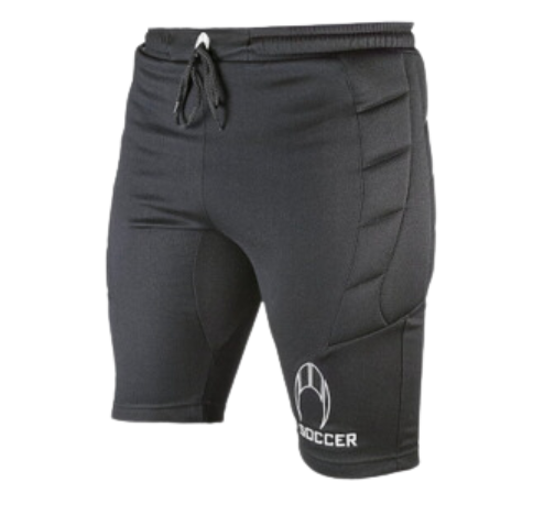 [10314] Goalkeeper Padded HO Shorts Black Large