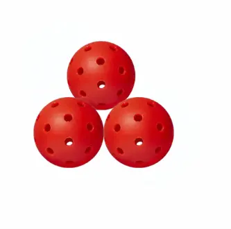 [11770] Pickleball Ball - 3PK - Red (Outdoor)