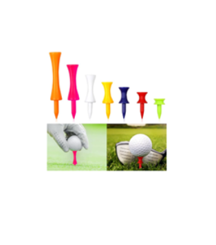 [13501] Golf Tees Plastic, 70 Pcs Mixed Sizes 