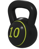[18996] Kettlebell 10lbs|4.54kg - vinyl