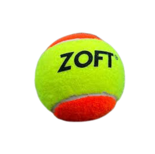 [13999] Tennis Balls Mini Stage 2 Orange Zoft 3PK