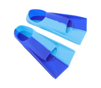[12915] Swimming Fins SkyBlue/Blue XXS 