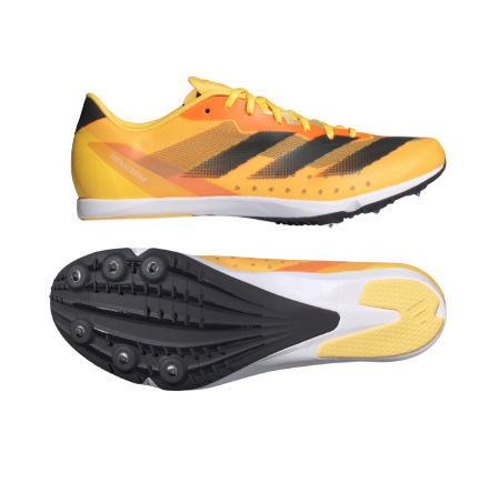 [45A203] Spike Shoes Adidas Distancestar Orange|Black UK8.5|US9
