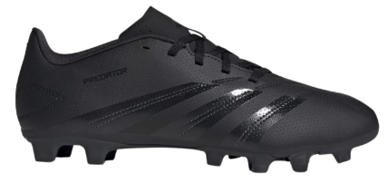 [12689] FG Boot Adidas Predator 24 Club Flexible Ground Black|Grey US 9.5