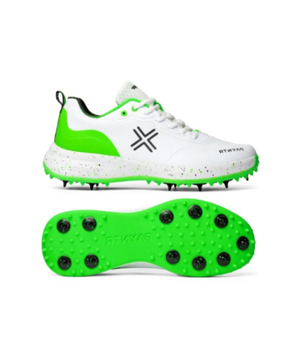 [12877] Cricket Shoe Payntr XPF-AR (Bowling) White|Green UK11|US12