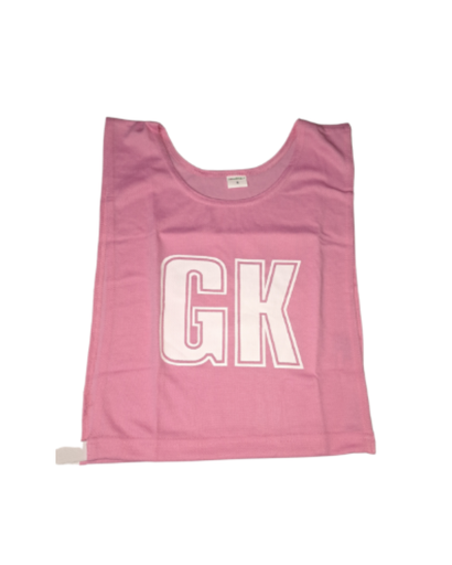 [14675] Netball Bibs Ziland Set of 7 Pink Adult Medium