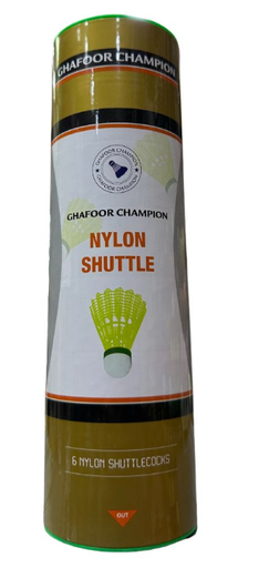 [5379] Badminton Shuttlecocks Ghafoor Champion Indoor/Outdoor