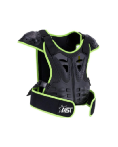 [55733] Hockey Protection Body Armour - Green/Black L