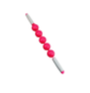 [3892] Spiked Massage Roller Stick Red 
