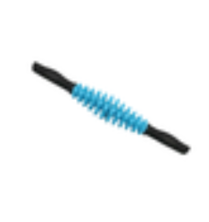 [3893] Yoga Massage Stick Adjustable Blue