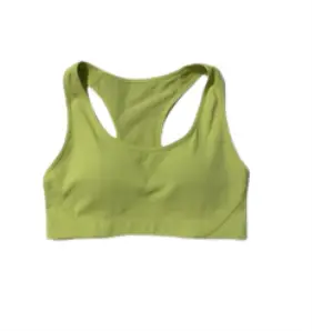 [9064] Sports Bra Padded Green Large