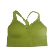 [9064] Sports Bra Padded Green Large
