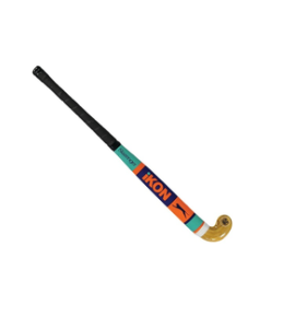 [12366] 28" Slazenger Ikon Wooden Hockey Stick Orange|Green|Blue