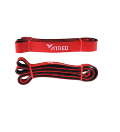 [3610] Heavy Duty Resistance Band 25lbs - 62lbs Red