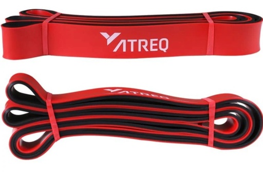 [3610] Heavy Duty Resistance Band 25lbs - 62lbs Red