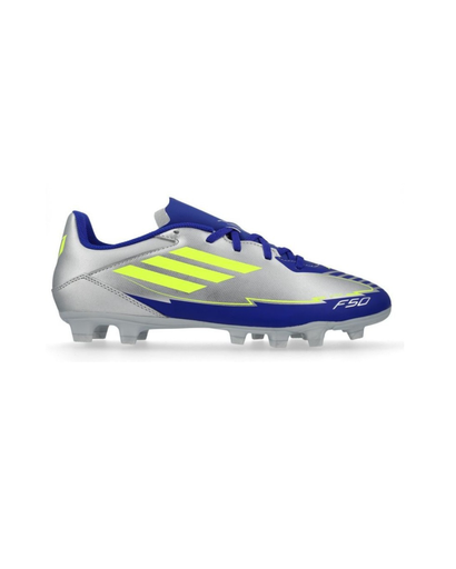 [66332] FG Boot Adidas F50 Club Silver|Blue UK7|US7.5 