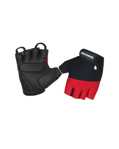 [39123] Workout Gloves Sawans Red|Black Large 