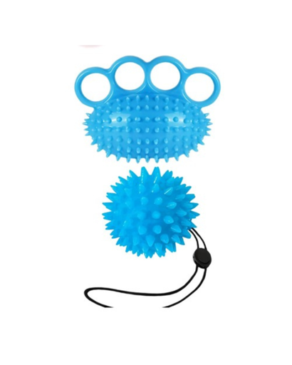 [3886] Stress Ball Set - 1 x Ball, 1 x Hand Gripper