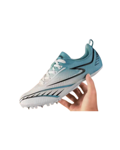 [23134] Spike Shoes Athletic Track & Field White|Moon US7-US7.5